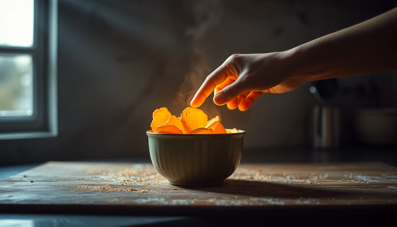 Gros plan sur un ingrédient de cuisine inhabituel dans une assiette élégante