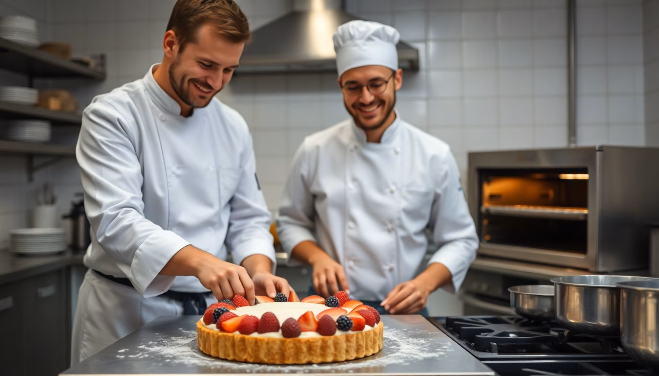 Tarte sans cuisson magnifiquement décorée