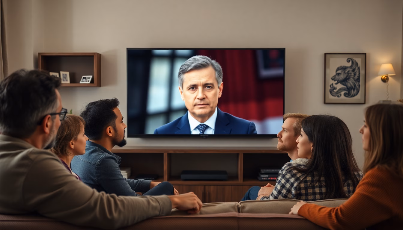 Personne politique s'adressant à la foule