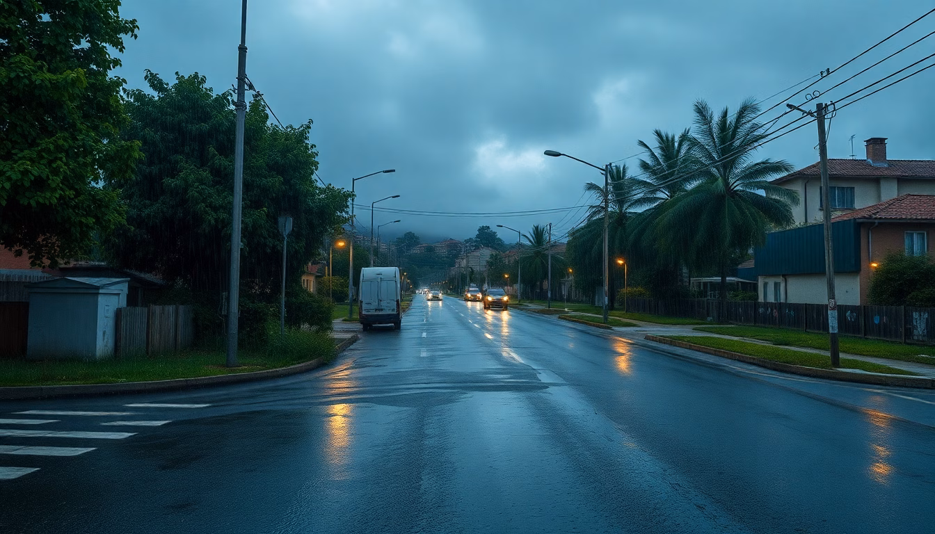 carte météo France avec symboles orages