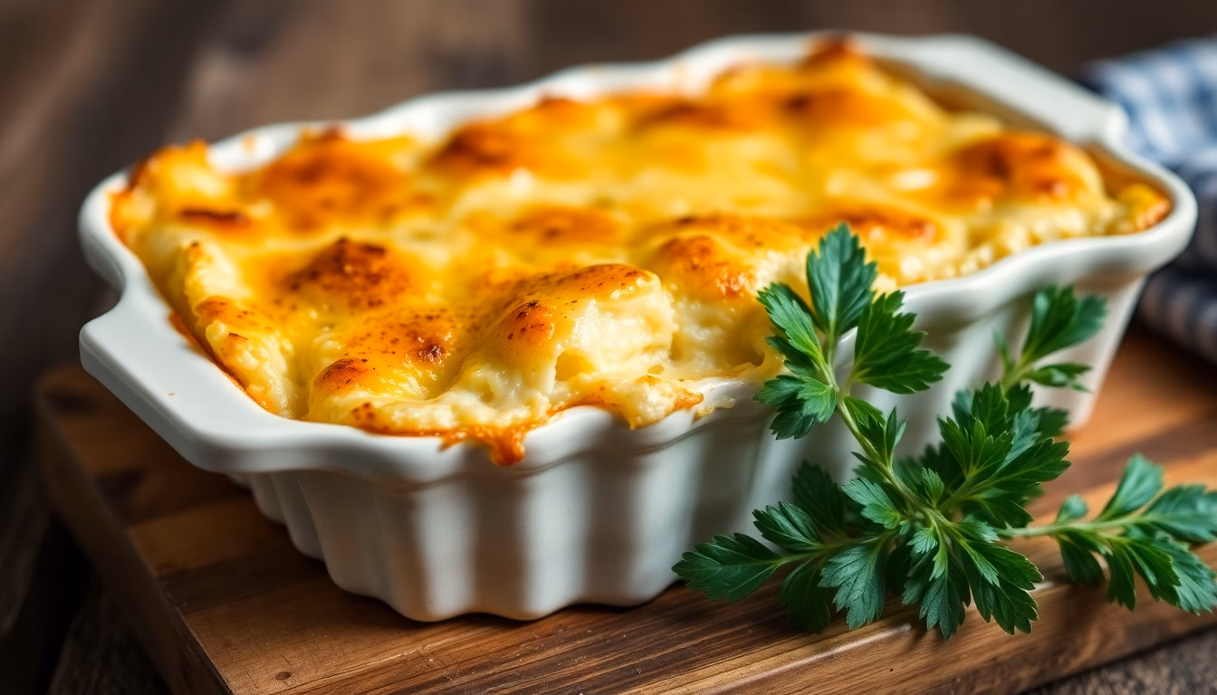 gratin dauphinois doré et savoureux