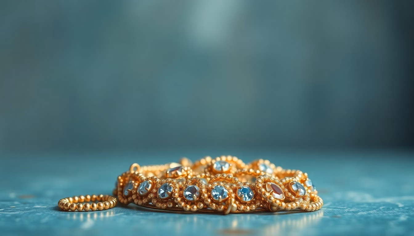 Main avec loupe sur bague ancienne