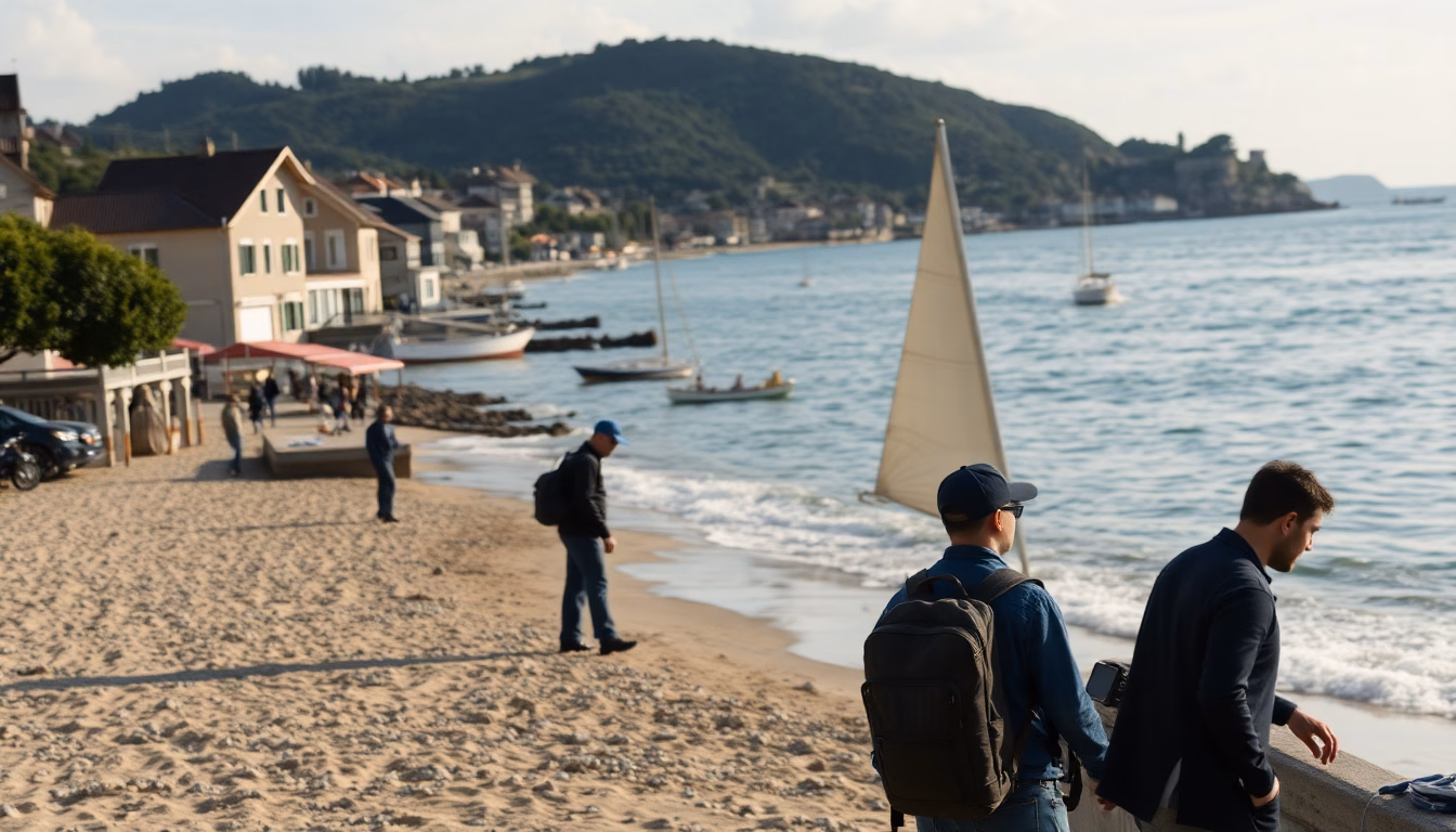 Vue aérienne de l'île d'Oléron