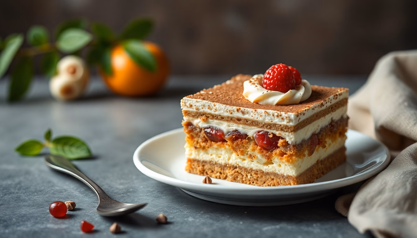 Tiramisu italien crémeux